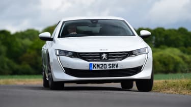 Peugeot 508 - front cornering